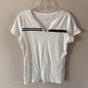 Tommy Hilfiger Essential Split-Neck T-Shirt